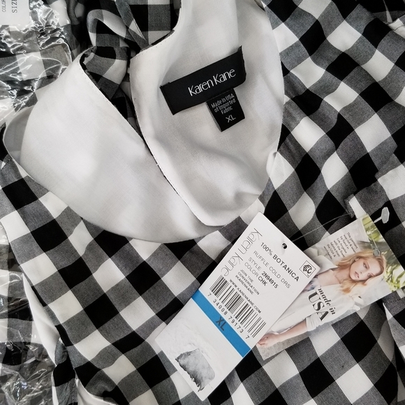 NEW!Karen Kane M or XL cold shoulder dress - Picture 9 of 9